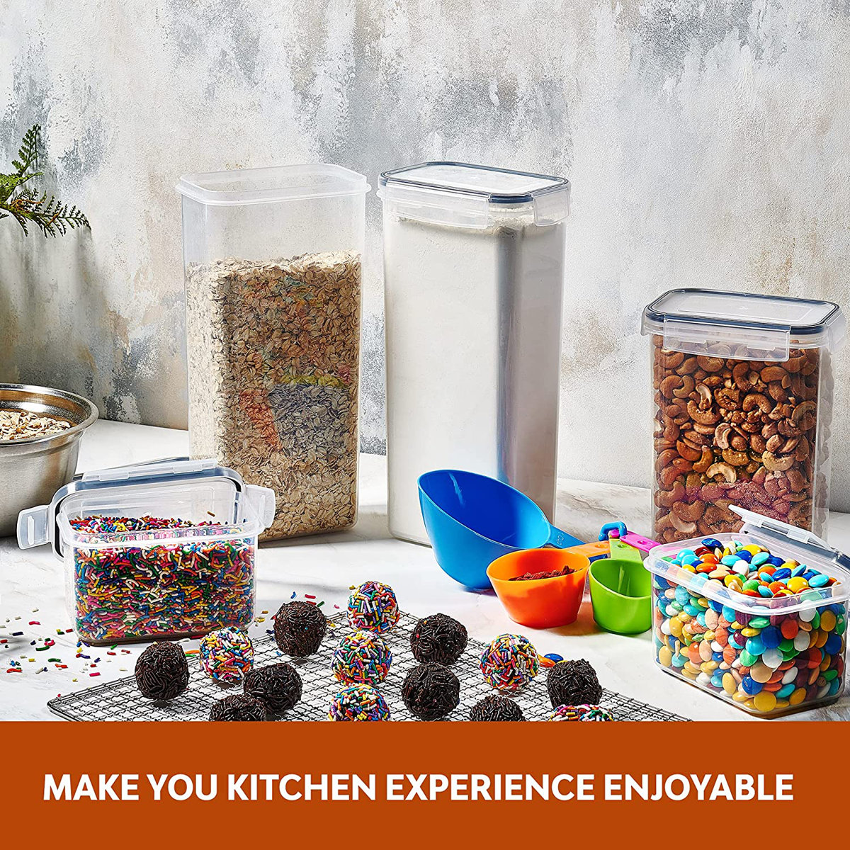 Cenie Airtight Food Storage Container 14 Set